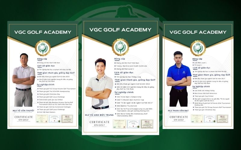 HLV chuyên sâu đào tạo phụ trách khóa học golf cở bản tại Hà Nội