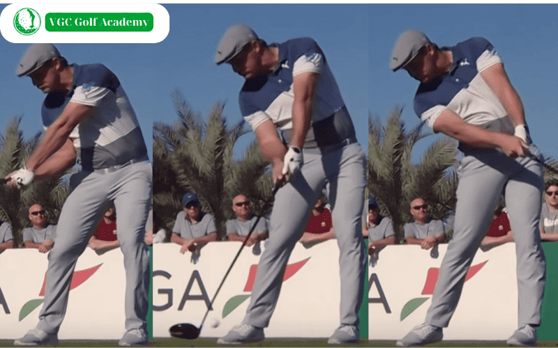 Xoay cổ tay để gia tăng tốc độ đầu gậy golf