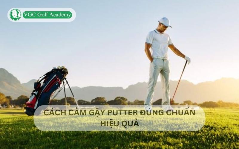 cách cầm gậy golf putter